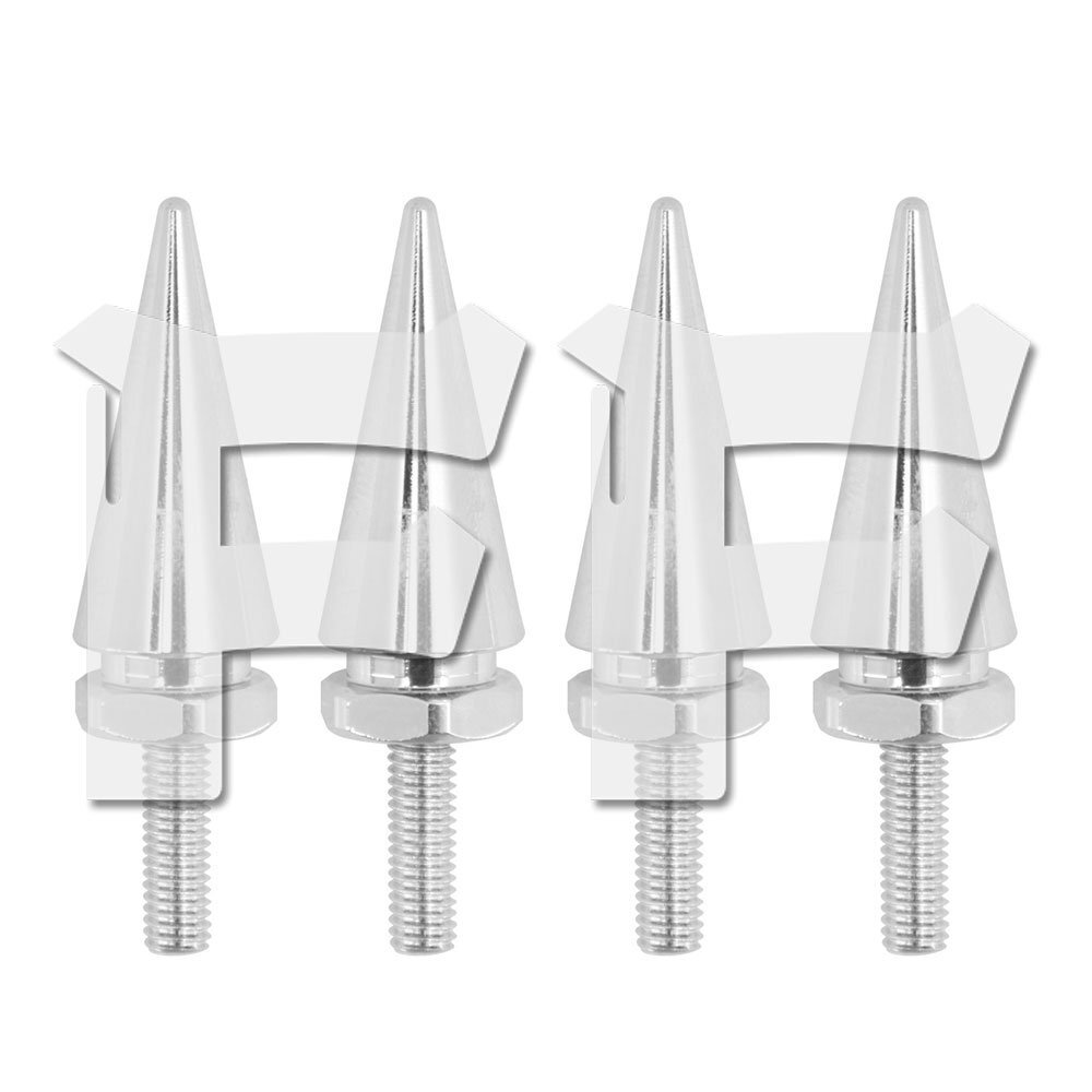 送料無料.. ハーレー ツーリング ロードグライド 1998-以降 フロント ガラス ネジ フェアリング ボルト 4個 クローム パーツ オートバイ拍卖