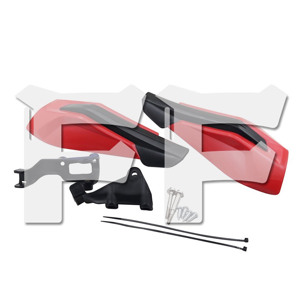 KTM 125-500CC XC/XCF/XCW/SX/SXF/EXC/EXCF TPi 6D オフロードバイク ハンドガードプロテクター レッド オートバイ 汎用拍卖