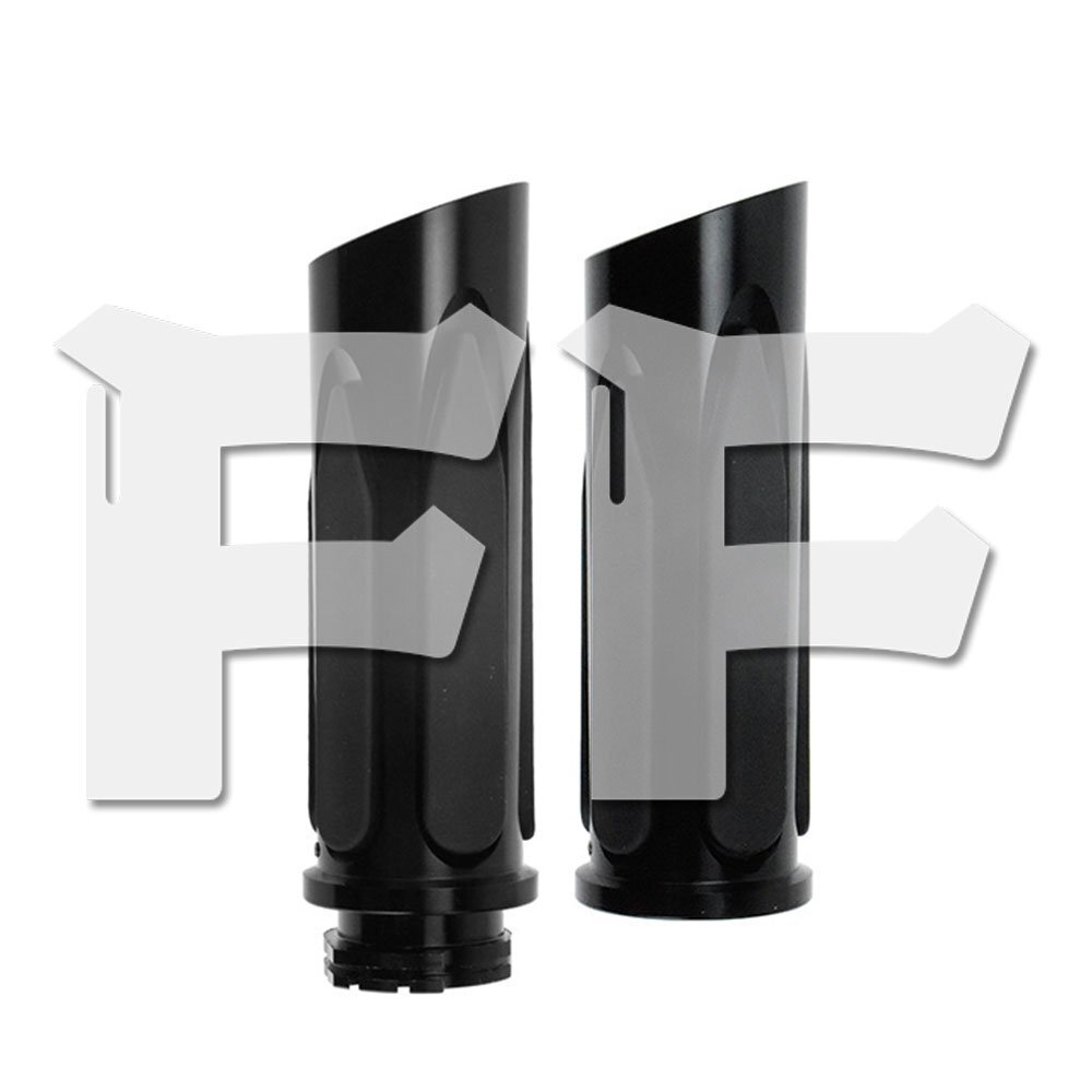ハーレー用 25mm アルミニウム・ブラック ハンドグリップ(ツーリング/スポーツスター/ダイナ/ソフテイル/Vロッド対応)拍卖