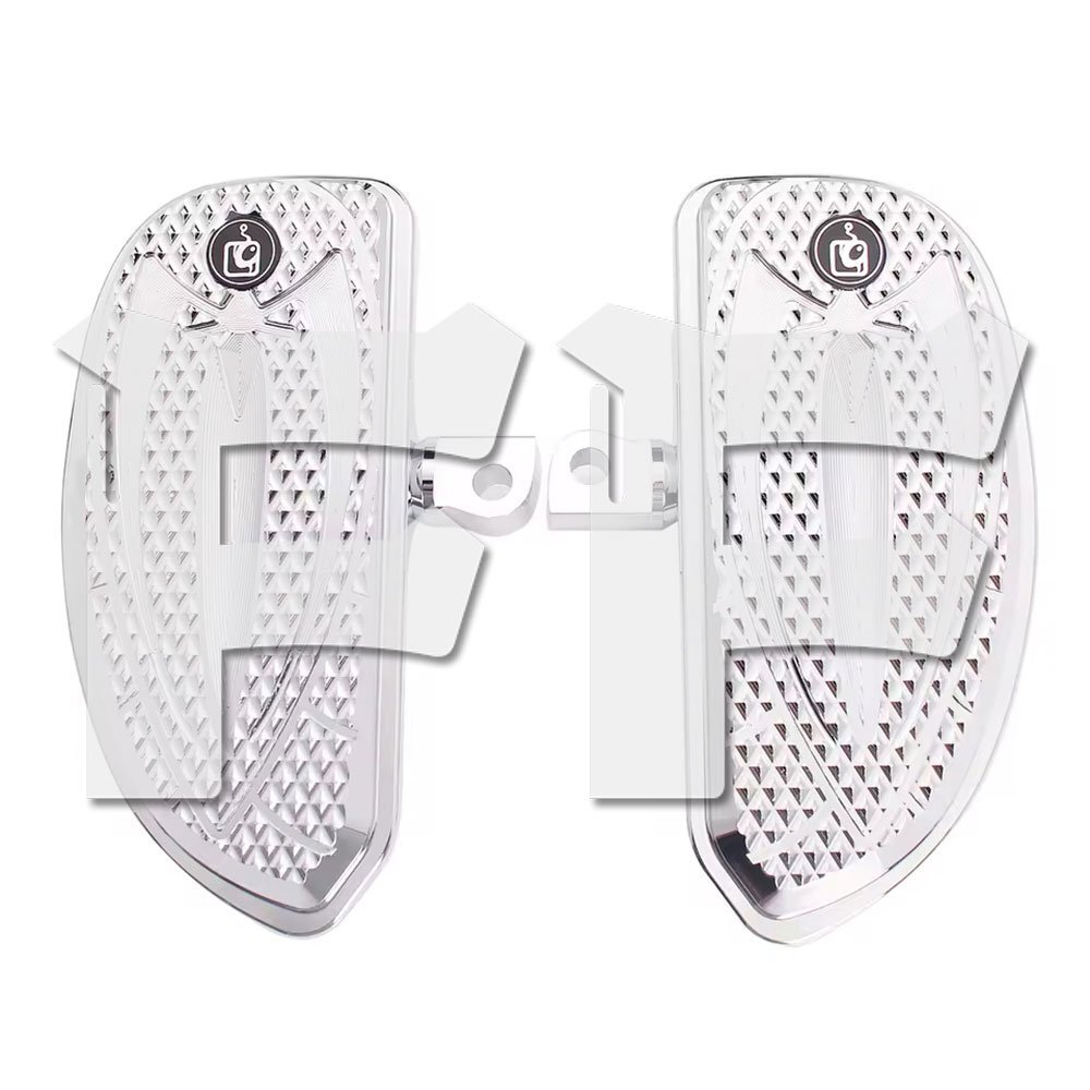 ハーレー スポーツスター ソフテイル ダイナ ツーリング V-ロッド フットボード フットペグ マウントキット クローム パーツ カスタム拍卖