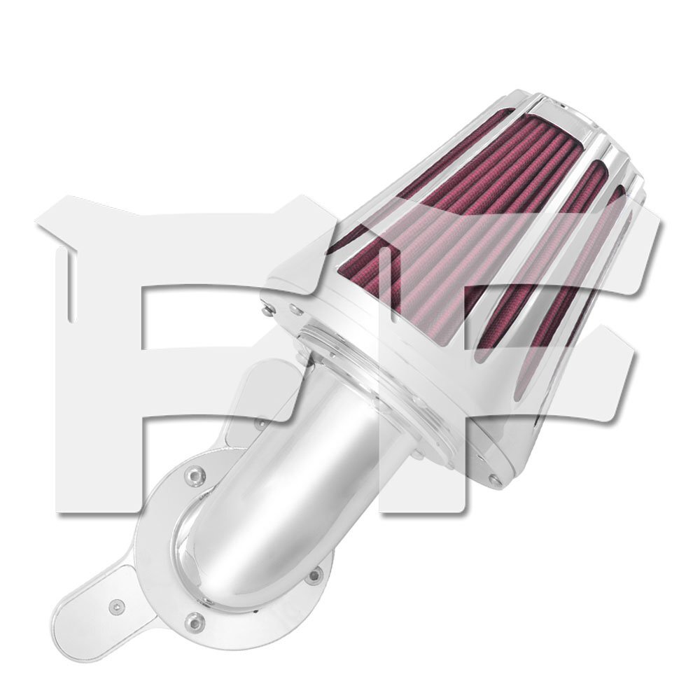 ハーレー ツーリング 08-16 ソフテイル 16-17 ダイナ エアクリーナー エアフィルター シルバー 赤 CNC パーツ アクセサリー カスタム拍卖