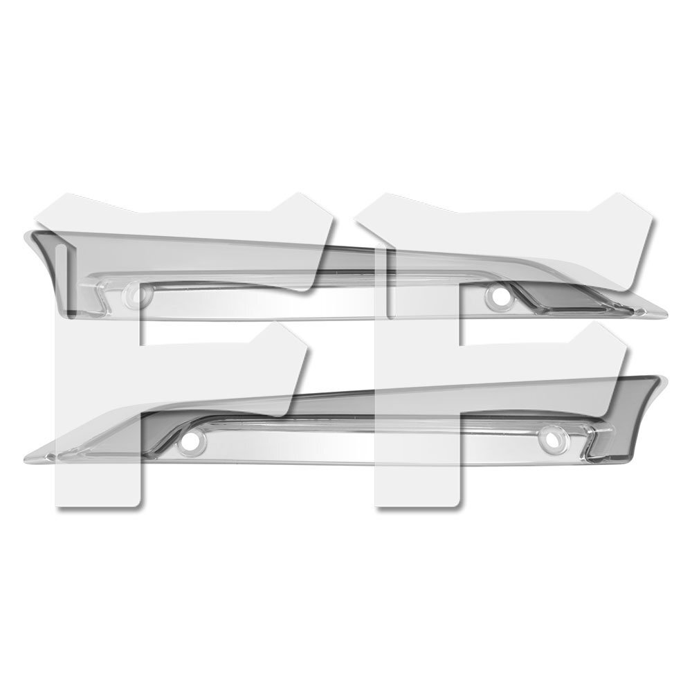 ハーレー ツーリング ST FLTRXST FLTRX フロントガラス装飾ランプ LED ウインカーライト デイライト ホワイト アンバー パーツ拍卖