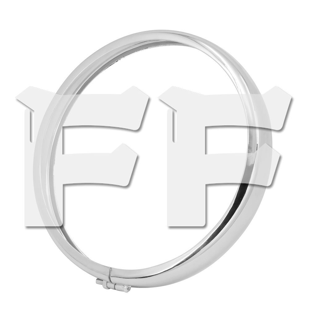 送料無料.. 5.75インチ LED ヘッドライト ヘッドランプ トリムリング カバー クローム オートバイ ハーレー ホンダ スズキ カフェレーサー拍卖