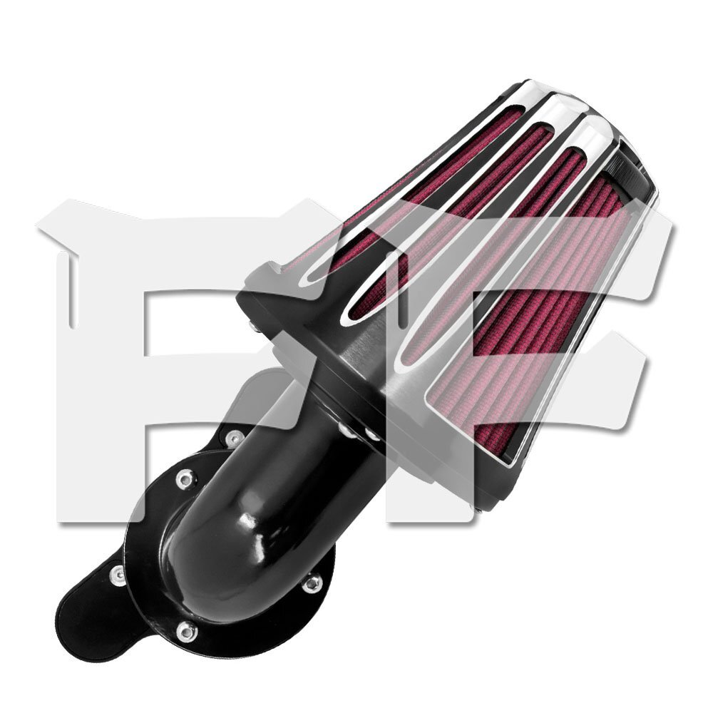 ハーレー ツーリング 17-UP ソフテイル 18-UP ロードキング エアクリーナー エアフィルター ブラック 赤 アクセサリー パーツ カスタム拍卖