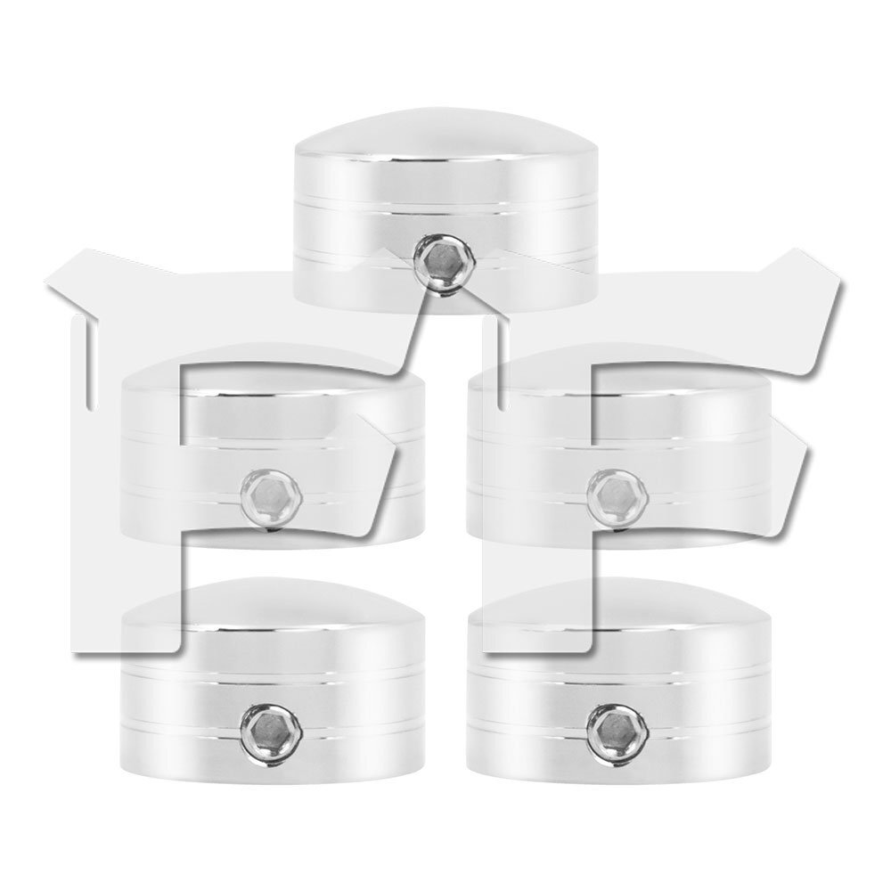 送料無料.. ハーレー スポーツスター XL ソフテイル ツーリング ブレイクアウト リア スプロケット フラット ボルト キャップ カバー 5個拍卖