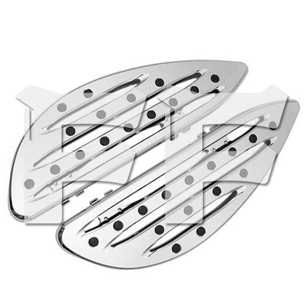 送料無料.. ハーレー ツーリング ソフテイル ダイナ ロードキング エレクトラ フットペグ フットボード クローム パーツ カスタム拍卖