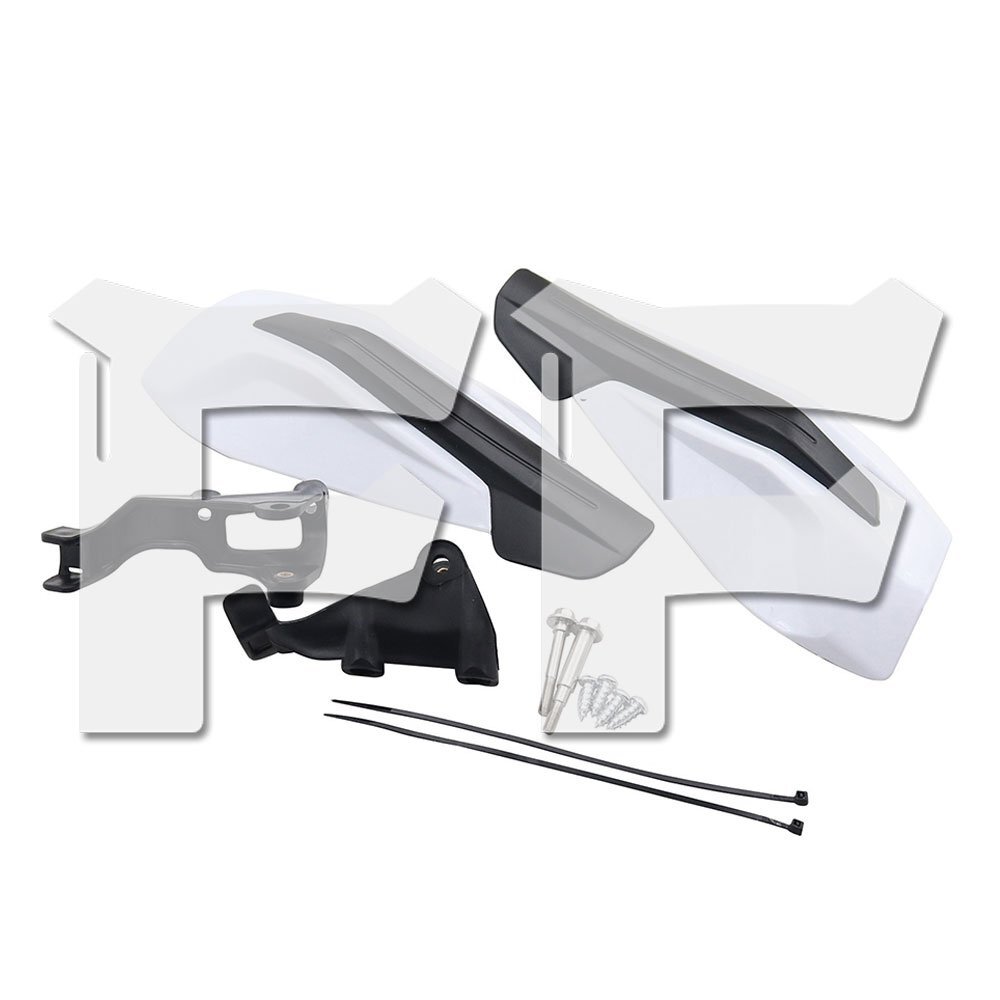 送料無料.. KTM 125-500CC XC/XCF/XCW/SX/SXF/EXC/EXCF TPi 6D オフロードバイク ハンドガードプロテクター ホワイト オートバイ 汎用拍卖