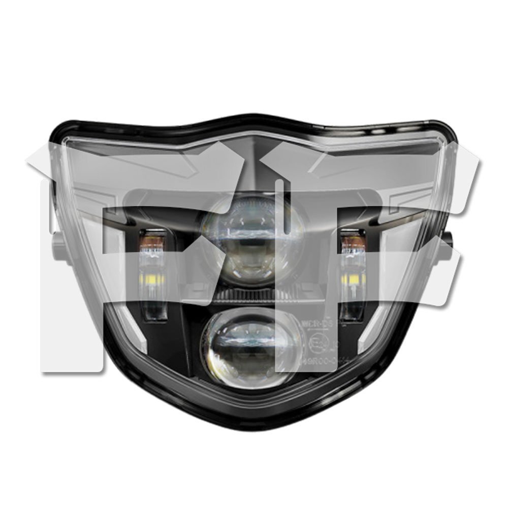 送料無料.. ヤマハ WR250F WR250R WR450F YZ250F YZ450F YZ TTR LED ヘッドライト アセンブリー ホワイト 6000K Eマーク認証 ダートバイク拍卖