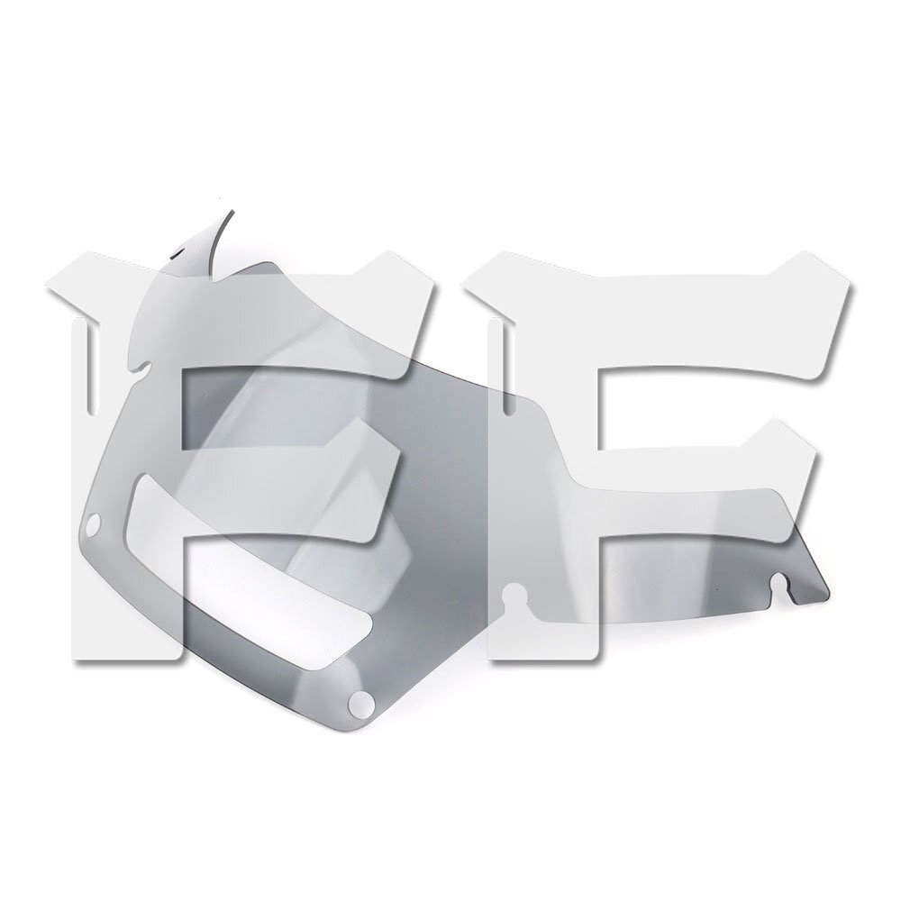 送料無料.. ハーレー ソフテイル ローライダー ST エル ディアブロ FXRST フロント ウィンド シールド ガラス グレー パーツ拍卖