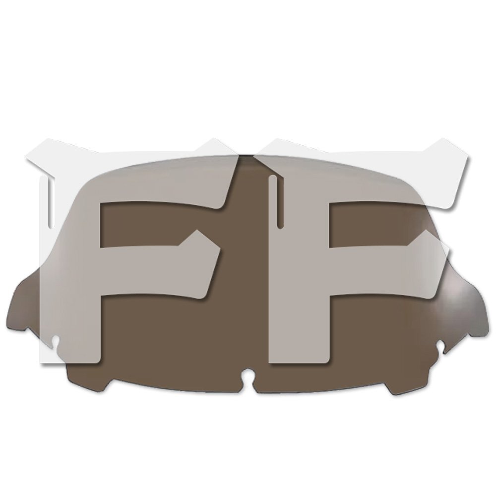 10.5インチ ハーレー ツーリング 14-23 フロント ガラス フェアリング ウィンドシールド スクリーン ベージュ ブラウン カスタム パーツ拍卖