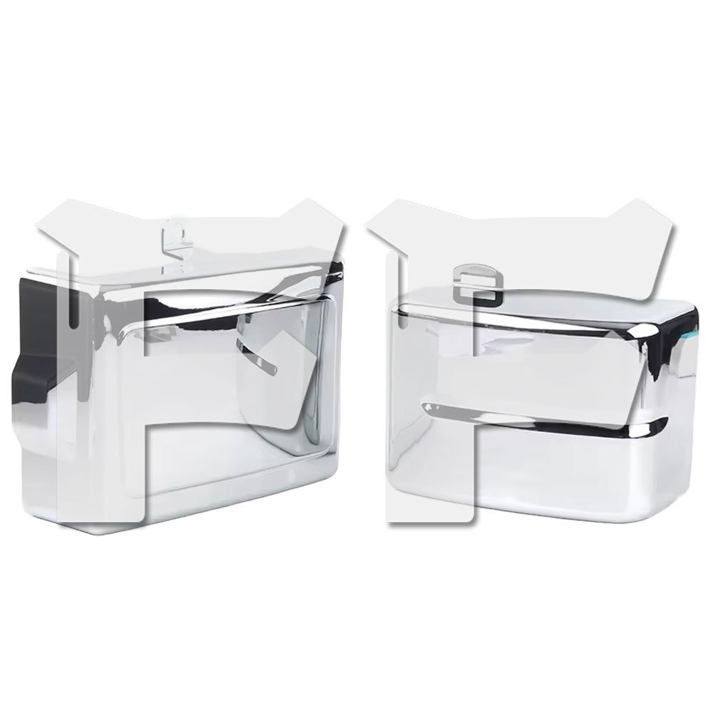 送料無料.. ハーレー ダイナ ファット ストリート ボブ スーパー グライド 2006-2017バッテリーカバー 電気パネルカバー クロームメッキ拍卖