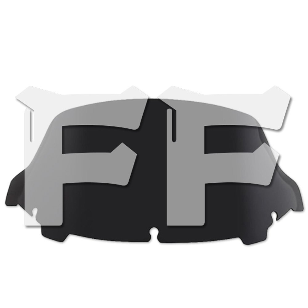 10.5インチ ハーレー ツーリング 14-23 フロント ガラス フェアリング ウィンドシールド スクリーン ブラック カスタム パーツ拍卖