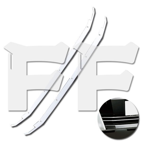 トヨタ ノア NOAH 80系 Si グレード フロント バンパー グリル カバー ガーニッシュ メッキ ステンレス SN-1074 鏡面拍卖