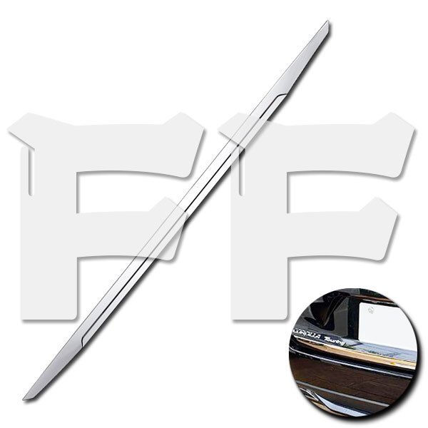 トヨタ カローラ ツーリング 210系 2019年 リアゲートトリム バックドアアンダー メッキ ステンレス 鏡面 SN-4821 新品拍卖