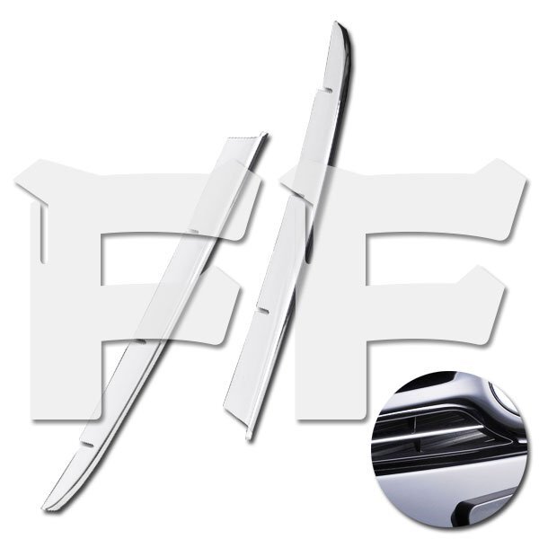 送料無料.. トヨタ PRIUS プリウス 30系 前期 フロント バンパー グリル カバー ガーニッシュ ステンレス メッキ 鏡面 SN-2453 新品拍卖