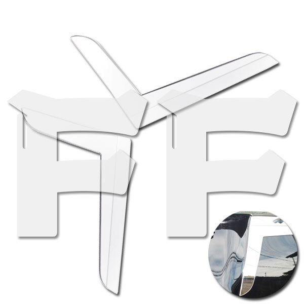 トヨタ VOXY ヴォクシー 80系 前期/後期 リア テールライト トリム カバー ガーニッシュ メッキ ステンレス SN-2083 鏡面拍卖