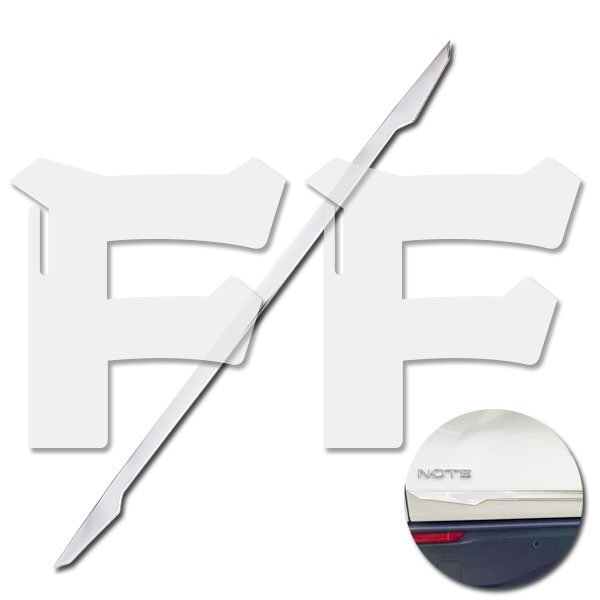 日産 ノート NOTE E13 2021年~ リアゲートトリム リアドアパーツ バックドアモール メッキ ステンレス 鏡面 SN-5399 新品拍卖