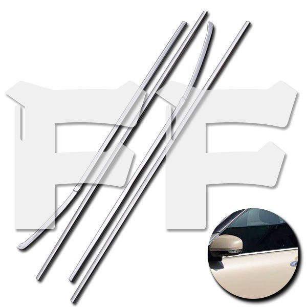 トヨタ ライズ RAIZE A200A 210A 2019年 ウェザーストリップモール ウィンドウトリム メッキ ステンレス 鏡面 SN-4685 新品拍卖