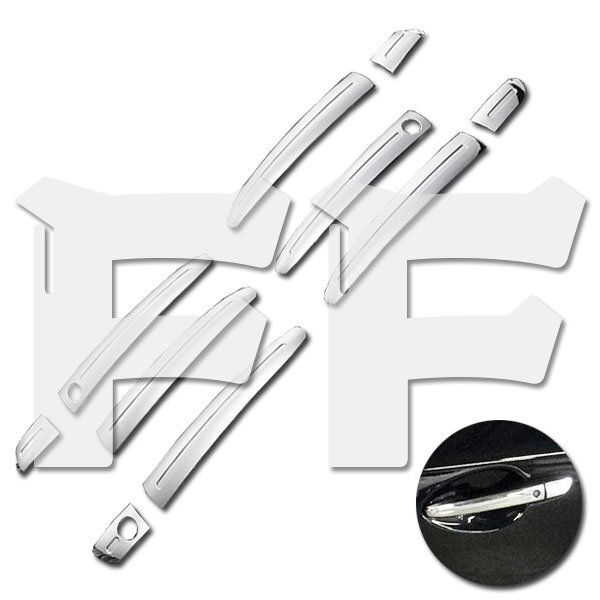 MAZDA マツダ CX-5 KF系 2017年~ ドアハンドルカバー ハンドルプロテクター 外装 鏡面 メッキ ABS ガーニッシュ SN-2812拍卖