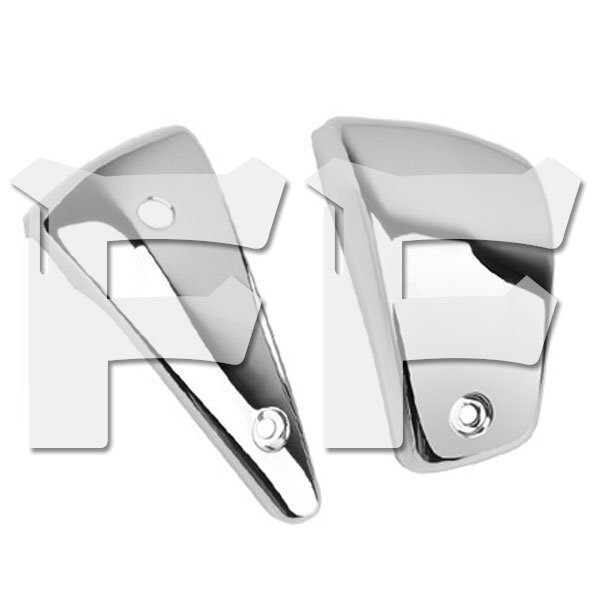 送料無料.. ヤマハ YAMAHA V-Star 1300 XVS1300 2007-2017 バッテリーカバー フェアリングカバー XVS1300-BC クローム 左右組 新品拍卖