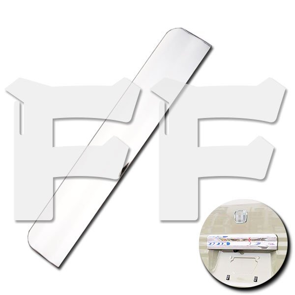 ホンダ N-VAN エヌバン JJ1/2 2018年7月~ リアナンバープレート バックドア カバー メッキ ステンレス 鏡面 SN-4379 新品拍卖