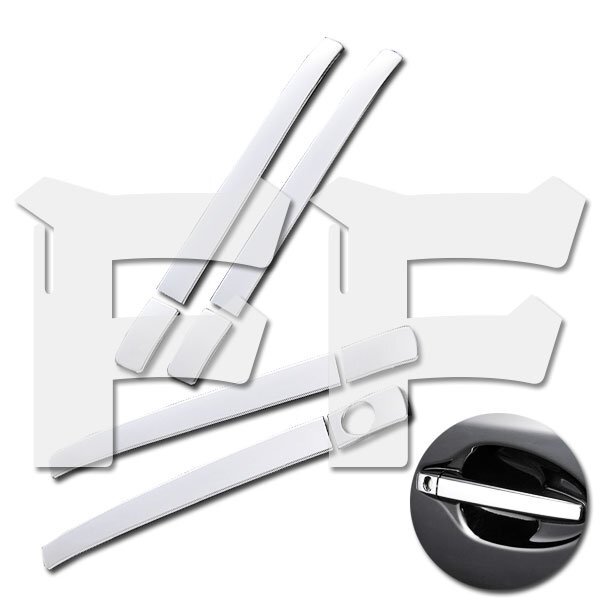 トヨタ PRIUS プリウス 30系 前期 後期 ドア ハンドル カバー ノブ カバー ガーニッシュ ABS メッキ 鏡面 SN-876 新品拍卖