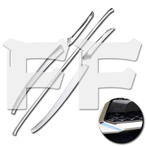 トヨタ ROOMY ルーミー M900A M910A フロントバンパートリム カバー ガーニッシュ メッキ ステンレス製 鏡面 SN-5287 新品拍卖