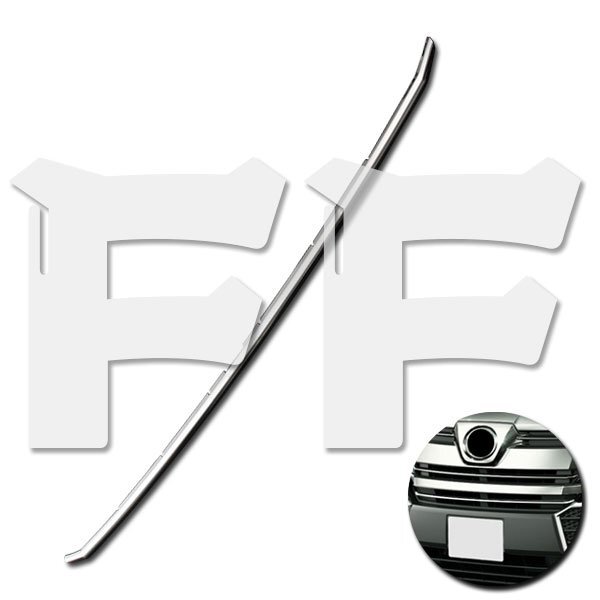 トヨタ ヴェルファイア 30 前期 フロント グリル トリム スポーツバンパー用 ガーニッシュ メッキ ステンレス 鏡面 外装 パーツ カスタム拍卖