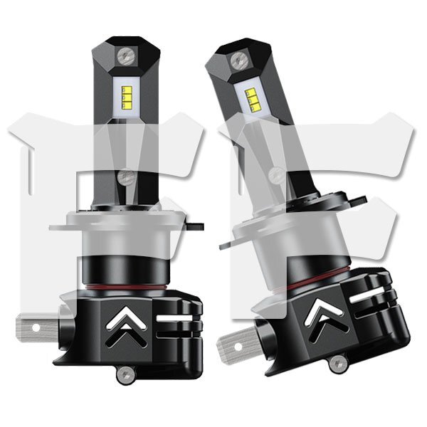 H7 40W LED ヘッドライト フォグランプ PHILIPSチップ 車検ok 6500K AC/DC兼用 9000LM ハロゲンと同じサイズ 10S-H7 2個拍卖