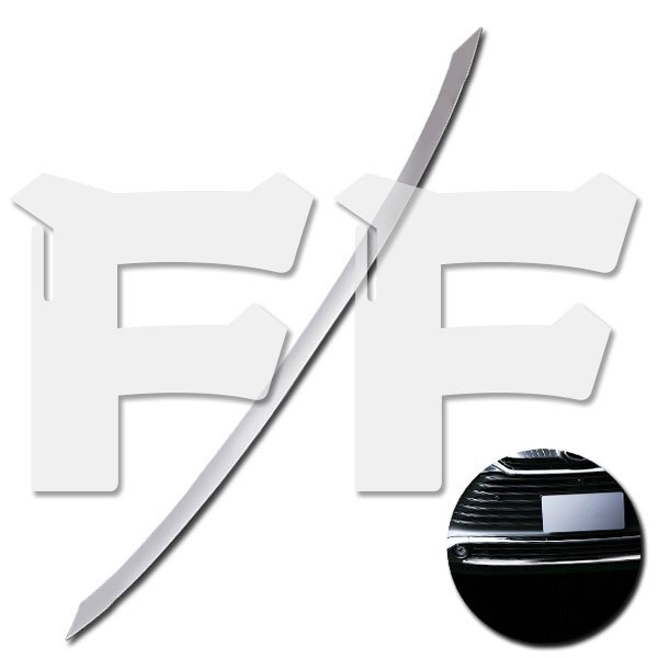 トヨタ ハリアー 80系 フロントリップ カバー ガーニッシュ リップスポイラー メッキ ステンレス 鏡面 SN-5005 新品拍卖