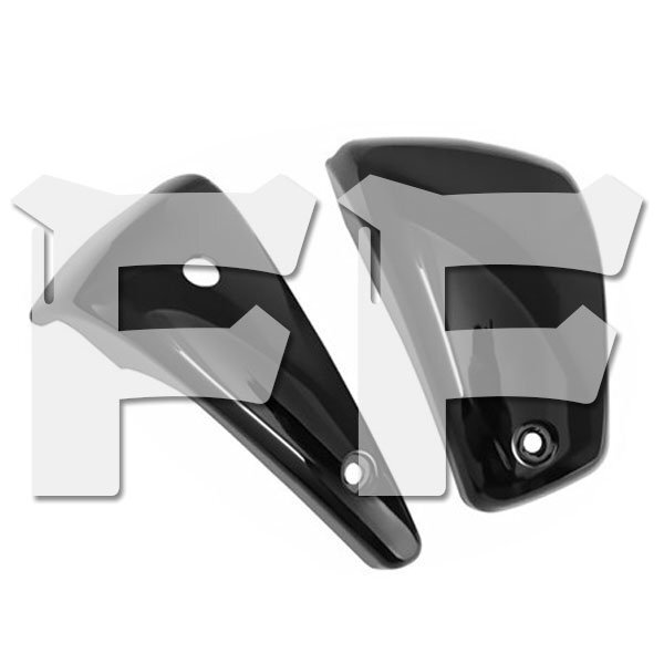 ヤマハ YAMAHA V-Star 1300 XVS1300 2007-2017 バッテリーカバー フェアリングカバー XVS1300-BC ブラック 左右組 新品拍卖