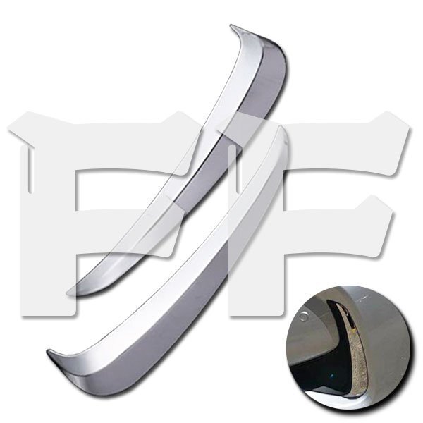 トヨタ ヤリス KSP210 / MXPA1#/ MXPH1# フロント フォグランプトリム カバー ガーニッシュ 鏡面 ステンレス SN-4793 新品拍卖