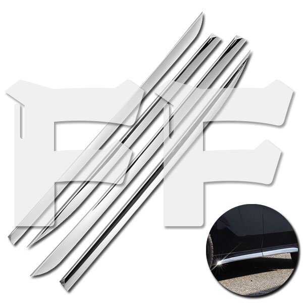 送料無料.. トヨタ アルファード / ヴェルファイア 30系 前/後期 ドアトリム ステンレス メッキモール メッキ 鏡面 SN-4291 新品拍卖