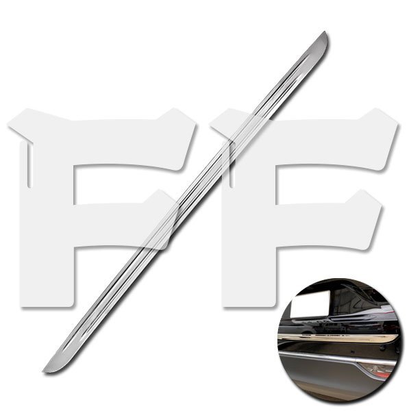 送料無料.. トヨタ ハリアー 80系 リアゲートガーニッシュ リアゲートトリム バックドアガーニッシュ メッキ ステンレス 鏡面 SN-5002 新品拍卖