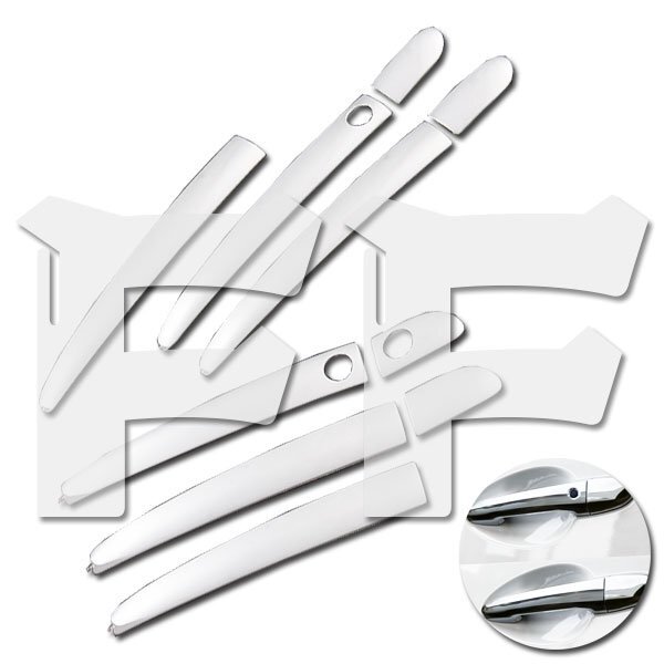 マツダ MAZDA CX-3 2015年2~ ドアハンドルカバー ドアハンドルガーニッシュ 外装 ガーニッシュ メッキ ステンレス 鏡面 SN-1446拍卖