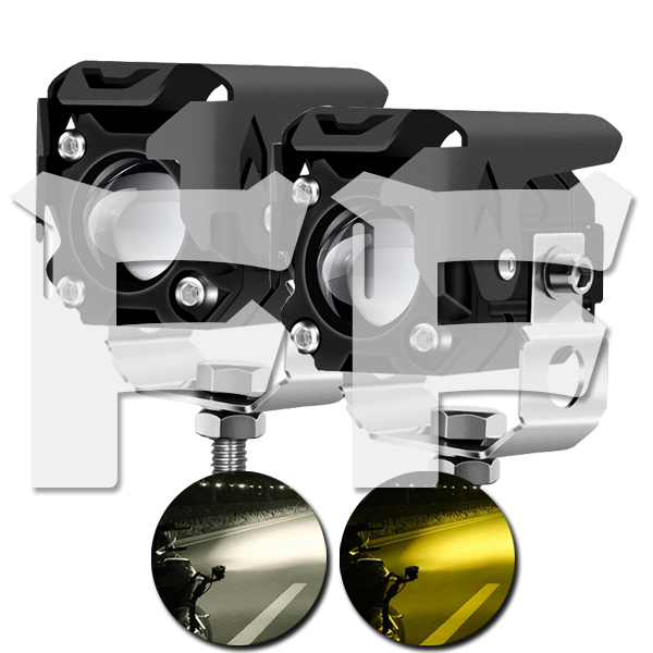 LED 作業灯 ワークライト イエロー/ホワイト切替 投光器 集魚灯 新品 SUV 12V/24V フォークリフトラック デッキライト M1 2個拍卖