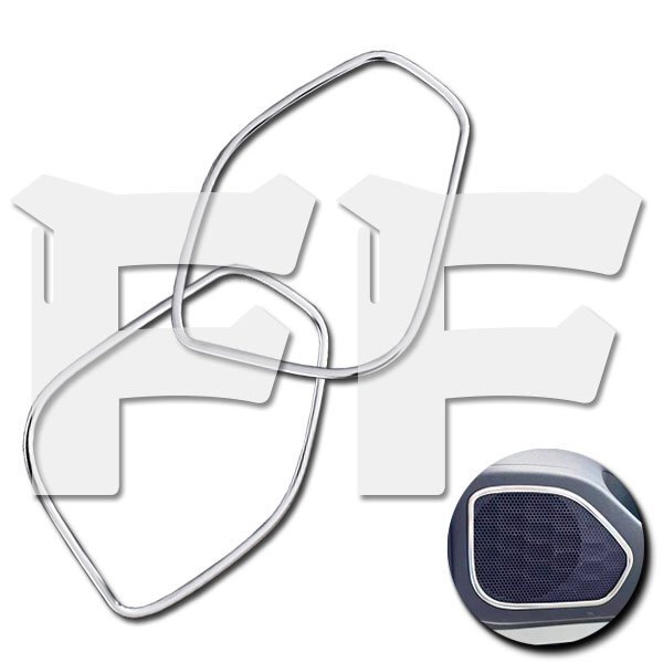 送料無料.. 日産 ルークス ROOX 40系 2020年3月~ ドアスピーカーリング ドアスピーカーカバー ガーニッシュ ステンレス 鏡面 SN-5186 新品拍卖