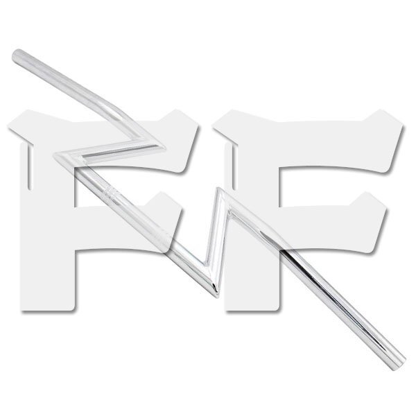 22mm ハンドルバー Zバー ハーレー ヤマハ ホンダ スズキ カワサキ..など オートバイ バイク 汎用 メッキ HandleBar-Q22 新品拍卖