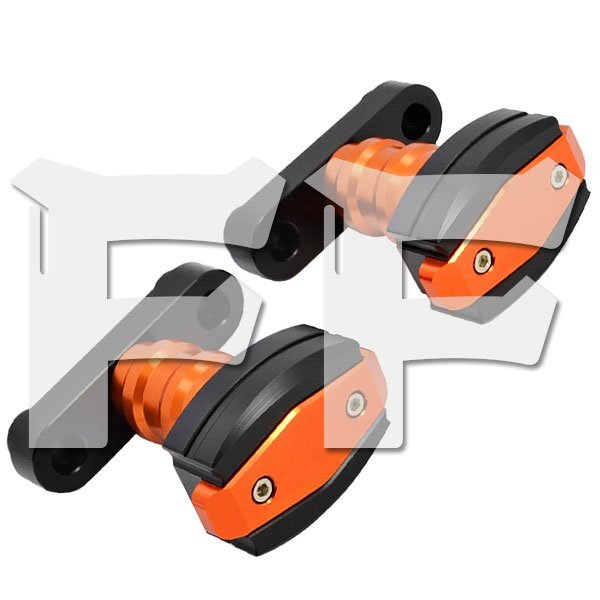 送料無料.. KTM DUKE 125 200 250 390 フレームスライダー クラッシュプロテクター オートバイ 落下保護 CNC パーツ KTM-AF-C 新品拍卖