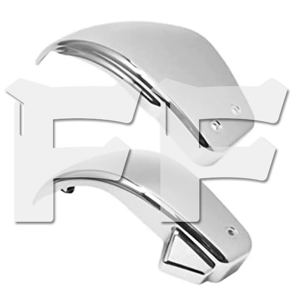 送料無料.. ハーレー ソフテイル M8 Calle BOB 18~23 FLDE FLHCS FXBB FLSL FXLRS バッテリーカバー クローム Softail-BC-D 左右組 新品拍卖