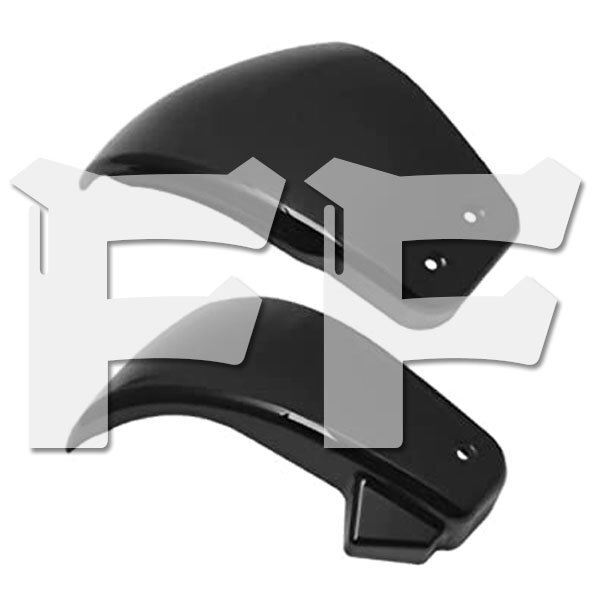 ハーレー ソフテイル M8 Calle BOB 18~23 FLDE FLHCS FXBB FLSL FXLRS バッテリーカバー ブラック Softail-BC-C 左右組 新品拍卖