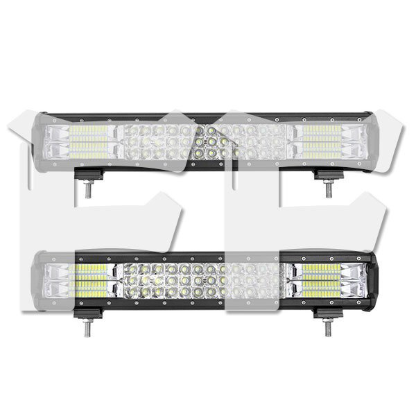 17インチ LED ワークライト 作業灯 252W ホワイト SUV ATV ボート JEEP 車幅灯 建設機械 照明 12V/24V 17C-252W 2個 新品拍卖