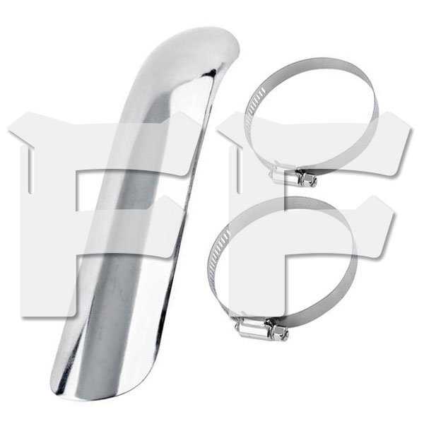 送料無料.. オートバイ マフラー熱シールド ヒートシールド 気パイプ熱シールド 固定クランプ (シルバー) やけどを防ぐために EPPC04 新品拍卖