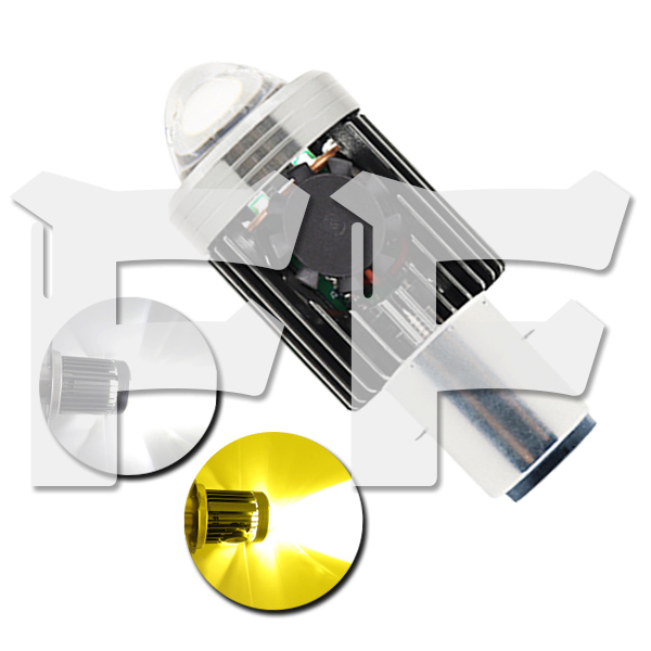 送料無料.. H4BS BA20D LEDヘッドライト Hi.ホワイト/Low.イエロー切替 プロジェクター 冷却ファン CSPチップ MTJ2-BA20D バイク用 新品拍卖