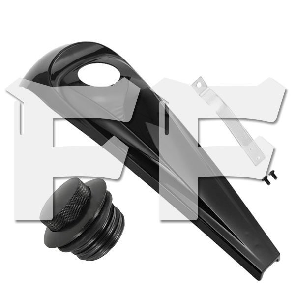 タンクキャップ ハーレー ツーリング エレクトラグライド ロードグライド 2008~2022 FLTRX FLTR FLHX FLHXS 光沢黒 ブラック拍卖
