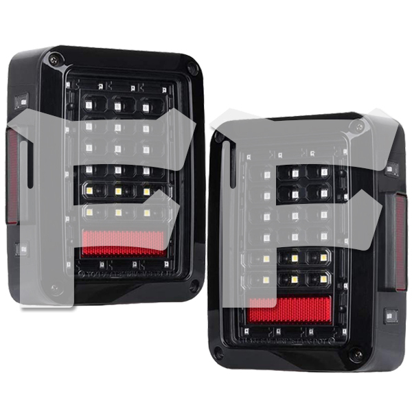 LED ブレーキライト テールライト ウィンカー 2007-2018 Jeep Wrangler JK JKU ラングラー 外装カスタムパーツ 新品 JK-TL-C拍卖