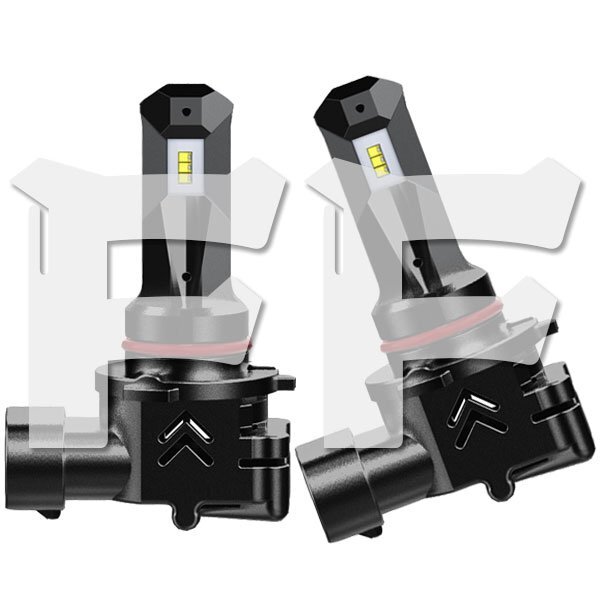 HB3 40W LED ヘッドライト フォグランプ PHILIPSチップ 車検ok 6500K AC/DC 9000LM ハロゲンと同じサイズ 10S-HB3 2個拍卖