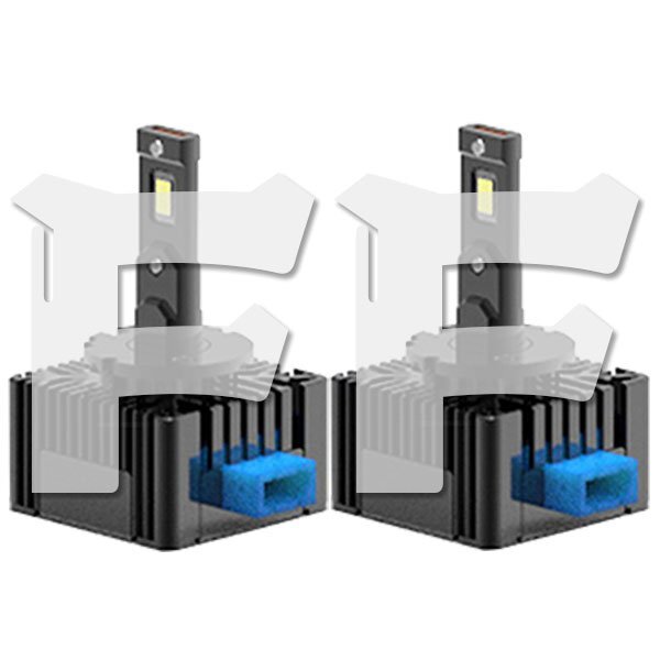 送料無料.. D8S D8R LED 純正HIDをLED化 配線なし 無加工で交換 最新設計 6500K 9000LM 40W キャンセラー内蔵 一体型 NW1-D8 2個 新品拍卖