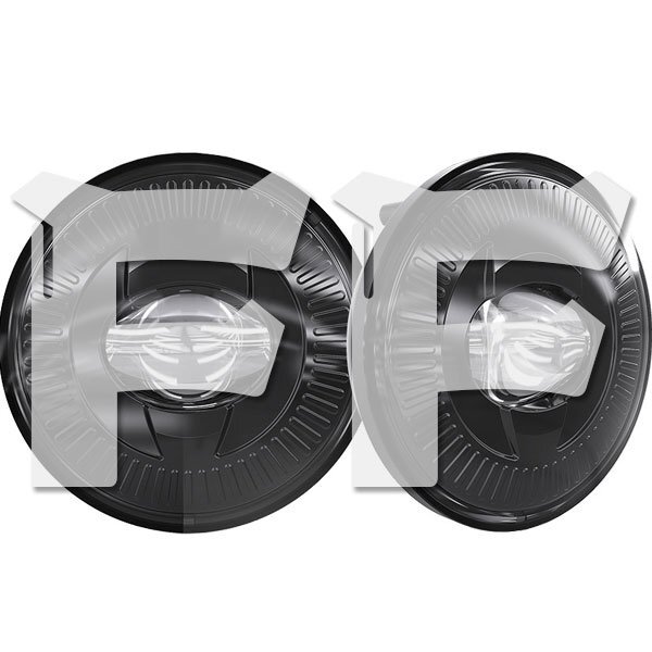 2022新発売 シボレー GMC フォード Chevy Ford 5インチ LED フォグライト フォグランプ ホワイト 6000K ブラック MS-0715R 新品拍卖