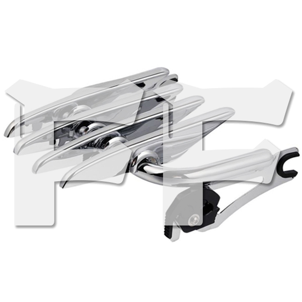 ハーレー ラゲッジシェルフ テールラック ロードキング FLHX FLHR FLTR 2009~2020年式 シルバー Frame 新品拍卖